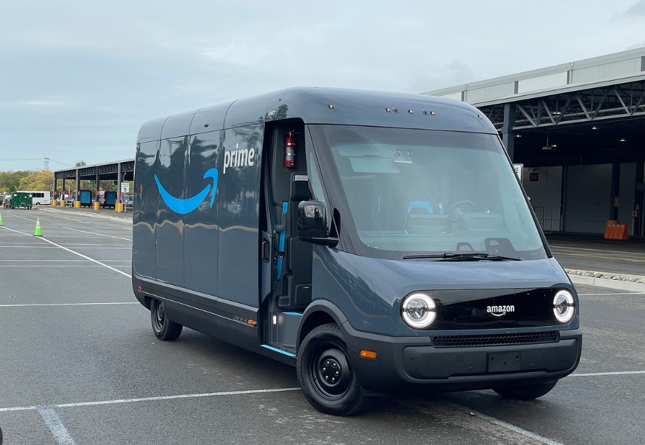 Amazon electric delivery van